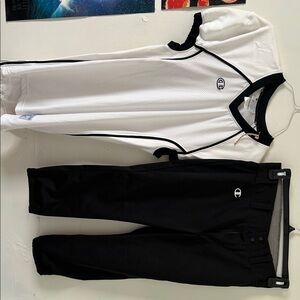 Champion White and Black Sports Ensemble